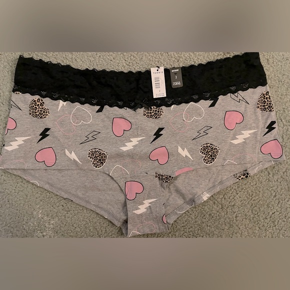 Torrid Multi Print Boyshort 10 Pack NWT - Picture 6 of 11